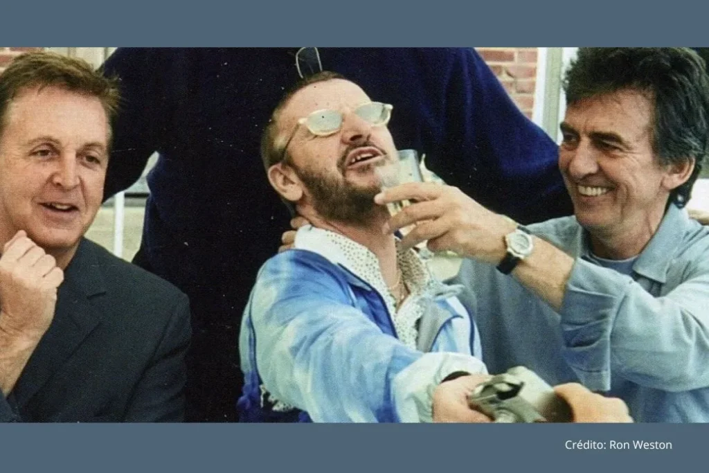 The Beatles: a história da última foto que reuniu Paul, George e Ringo