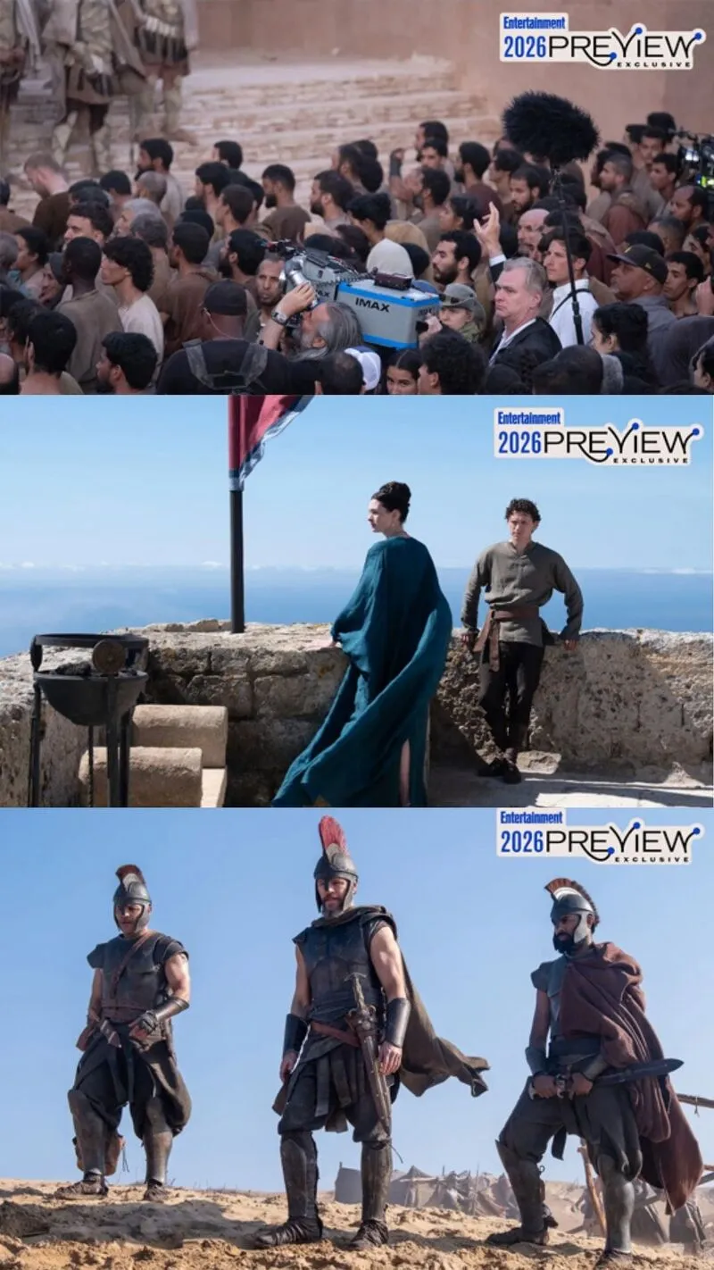 Novas imagens revelam Robert Pattinson como o vilão Antínoo em A Odisseia