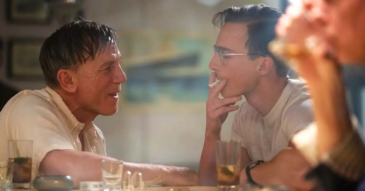 Daniel Craig surpreende em “Queer”, filme intenso que chegou à Netflix