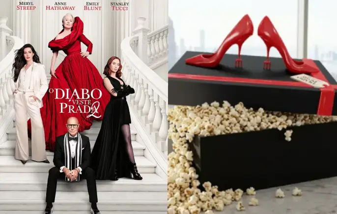 O Diabo Veste Prada 2 ganha item colecionável para estreia no Brasil.