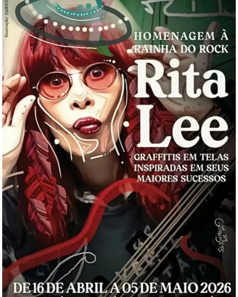 Exposição sobre Rita Lee chega ao Mercadão de SP com entrada grátis