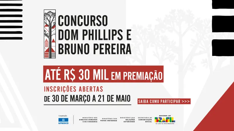 Concurso em defesa da Amazônia encerra inscrições no dia 21 de maio