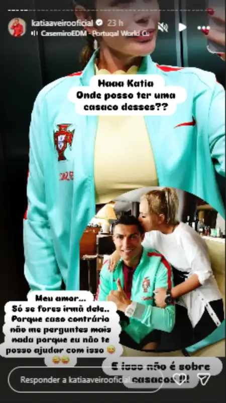 Irmã de Cristiano Ronaldo que mora em Gramado faz homenagem ao CR7