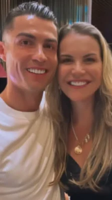Irmã de Cristiano Ronaldo que mora em Gramado faz homenagem ao CR7