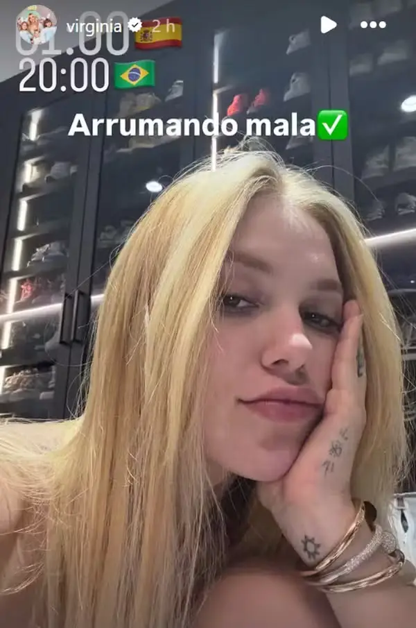 Virginia Fonseca grava vídeo na casa de Vini Jr. e chama atenção dos fãs