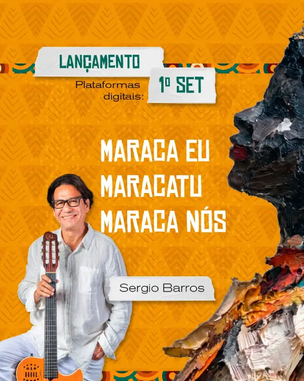Sérgio Barros anuncia novo álbum e celebra a força do maracatu