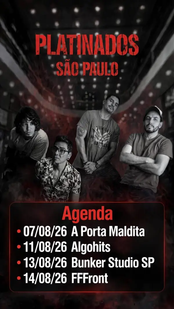 Platinados leva o rock cabocão de Manaus para show em São Paulo