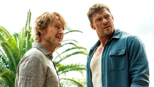 Três Horas Para Viver: Alan Ritchson enfrenta Rodrigo Santoro nos cinemas.